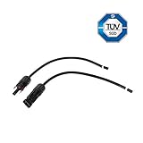 Renogy 9In 12 AWG Solar Panel and Controller Connector Adaptor Wire MC4 Extension Cables