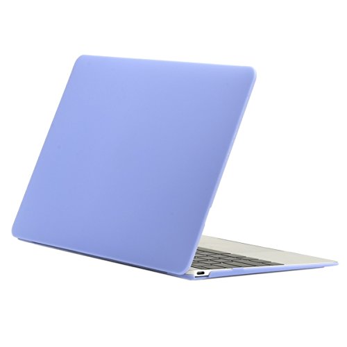 TOP CASE - 2 in 1 Bundle Deal Apple the Macbook 12-Inch 12" Retina Display Laptop Computer Rubberized Hard Shell Case Cover and Keyboard Cover for Model A1534 (Release 2015) - Serenity Blue