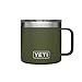 YETI Rambler 14 oz Stainless Steel Vacuum Insulated Mug with Lid, Olive Green