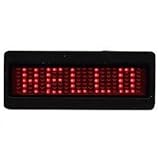 LED Digital Scrolling Message Name Tag ID Badge