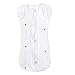 aden by aden + anais Snug Swaddle; 100% Cotton; Single; Newborn; 5-12 lbs 0â€“3 Months; Primrose Pink Stars