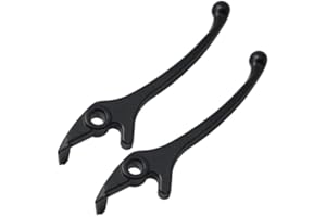 Saihisday Right Hydraulic Disc Brake Lever Replacement for Apollo Pit Dirt Bike 50cc 70cc 90cc 110cc TaoTao RFZ DBX18 DB10 DB14 DB17 Motorcycle Scooter Parts 2Pcs