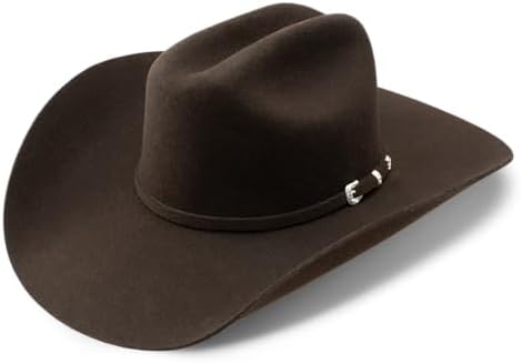 Twister Men's Santa Fe 2X Select Wool Cowboy Hat Black 7 3/4 at