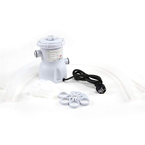 Tivolii 220V Electric Swimming Pool Filter Pump Above Ground Pools Cleaning Tool Filter Pump System Water Cleaner Pump