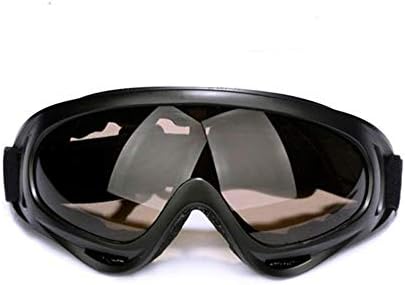KUNSON UV Protection Outdoor Sports Ski Glasses CS Army Tactical Military Goggles Windproof Snowmobile Bicycle Motorcycle Protective Glasses Ski Goggles