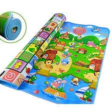 Kanit Enterprisess Water Resistant, Double Side Kids & Baby Playing Crawl Floor Mat(Random Colour and Design)
