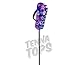 Tenna Tops Purple Flip Flop Sandal Car Antenna Topper / Antenna Ball / Mirror Dangler