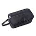 iSuperb® Toiletry Bag Travel Organizer Classy Waterproof Portable Wash Gym Shaving Bag for Men 10x6x4inch(Black)