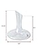 Wine Decanter + Bonus Wine Aerator ($15 value) Set by Comfify - Premium Artisan Wine Carafe, Lead Free Glass for Delicious Taste & Smooth Pour - Wine Enthusiast Gift