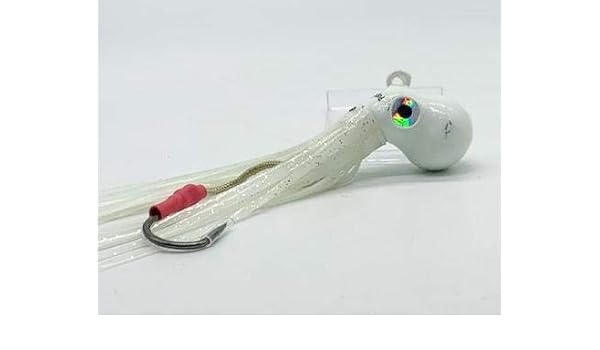 Amazon Com Papa S Jigs Glow In The Dark Octopus Jig With