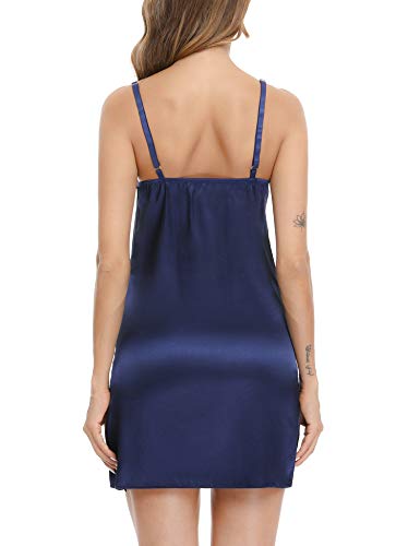 iClosam-Sexy-Sottoveste-Donna-Camicia-da-Notte-Donna-Seta-Babydoll-Donna-Sottoveste-Sexy-Sposa-Kimono-e-Damigelle
