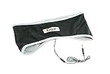 CozyPhones Sleep Headphones & Travel Bag, Lycra Cool Mesh Lining and Ultra Thin Speakers. Perfect for Sleeping, Sports, Air Travel, Meditation and Relaxation - White