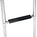 DasMarine 3 Step Ladder 316 Stainless Steel Telescoping Ladder, 900 Pound Capacity for Marine Yacht/Swimming Pool with Retaining Strap (3 Step Ladder)