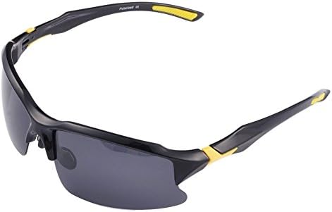 Polarized Cycling Glasses, Men Bike Goggles Unbreakable Sports Bicycle Sunglasses UV 400 STS014 for Outdoor Activities Faster Delivery