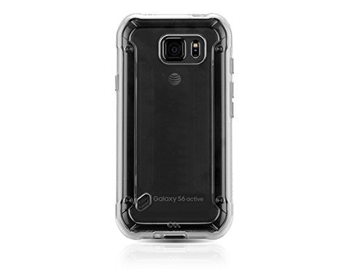 Case-Mate Naked Tough Case for Samsung Galaxy S6 Active (S6 ACTIVE ONLY) - Retail Packaging - Clear