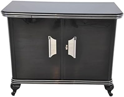 OAM Petite Art Deco Commode with Big Chromehandles