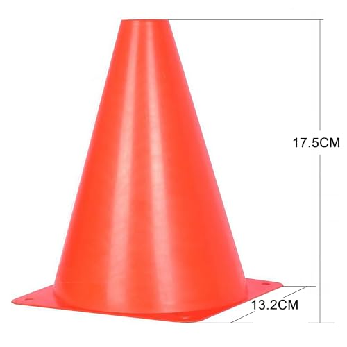 Alyoen Pylons, Football Marker Cones for Outdoor Activities and Festive Events, Traffic Cones for Football, Sports and Dog Training