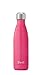 S'well Stainless Steel Water Bottle - 17 Fl Oz - Bikini Pink - Triple-Layered Vacuum-Insulated Containers Keeps Drinks Cold for 36 Hours and Hot for 18 - BPA-Free - Perfect for the Go