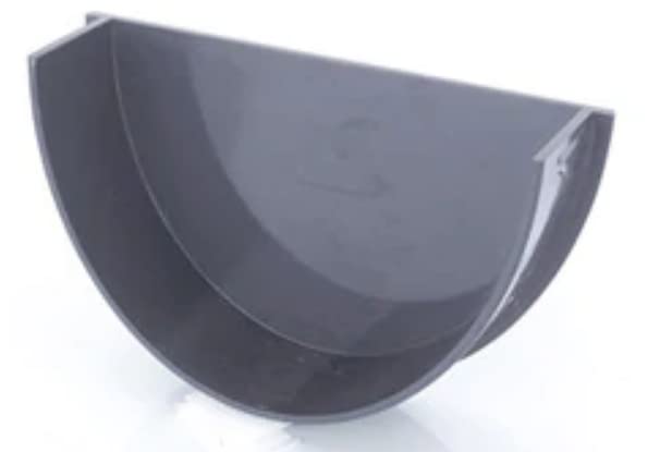 Marshall Tufflex RWXE2A Anthracite Universal XL High Capacity Internal Stop END for 114 x 71.5 guttering