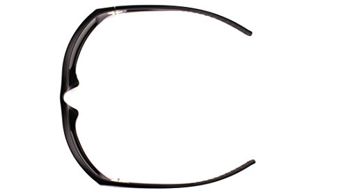 Venture Gear Overwatch Shooting Safety Sunglasses, Black, Forest Gray Anti-Fog Lens