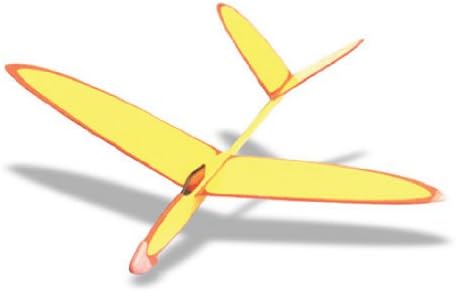 Aerocruiser "V" : West Wings V-Tail Glider Balsa Wood Model Plane Kit WW203