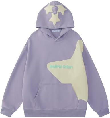 Amazon.com: Aelfric Eden Mens Graphic Oversized Hoodie Cartoon