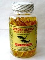 Golden Alaska Deep Sea Fish Oil Omega-3, 1000 Mg, 100 Softgels by Golden Alaska