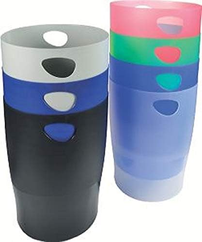 Exacompta, Ref 45307D, Ecobin Waste Paper Bin- 263 x 263 x 335mm in Size, Large Waste Capacity of 15 Litres - Image 3