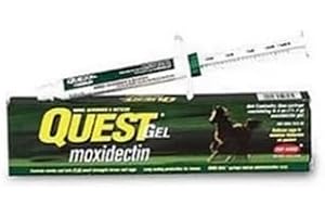 Quest Gel® Moxidectin Control Internal parasites, Including Bots. Quest 2% Equine Oral Gel is Specially formulated as a palat