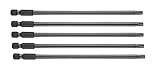 T20 Torx Power Bit - 6 inch - 5 Pack - Impact Rated