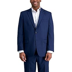 J.M. Haggar mens Classic Fit Subtle Pattern Suit