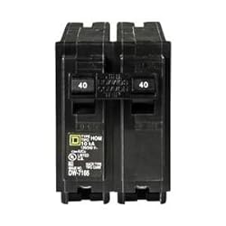 Square D HOM240 Plug-In Mount Standard Miniature