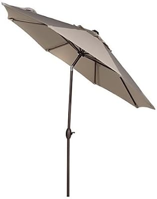 Genuine Proshade 9 Patio Umbrella Beige Auto Tilt Aluminium Superfast Shipping Amazon Com Au Lawn Garden