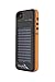 EnerPlex Surfr Ultra Slim Battery Backup & Solar Powered Case for iPhone SE/5/5S, Black/Orange, SFI-2000-OR