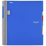 Five Star Advance Spiral Notebook-Standard Size, 5 Subject, College Ruled, 8.5 x 11 Inch Sheet Size, Blue (73150)