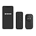 X-Sense Remote Control Outlet Wireless Light Switch with up to 330ft (100m) Ultra-Long Range, Multiple Paring Options and User-Friendly Design for Household Appliances, Black