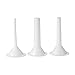 Liebhome 3 Sizes Food Grade Quality Sausage Stuffer Tubes/Funnels, Sausage Stuffer Kit Attachment for #32 Food/Meat Grinders(3/8