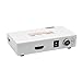 E-SDS HDMI to RF Coaxial Converter Box with Remote Control,HDMI to Coaxial Analog Signal Support Zoom Function