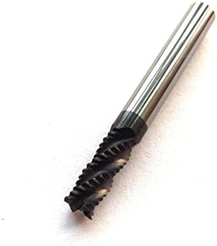 6mm Diameter 4 Flutes Solid Carbide Roughing End Mills HRC55 D6*15*D6*50L