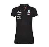 Mercedes-AMG Petronas Motorsport 2019 F1 Women's Team Polo Shirt Black