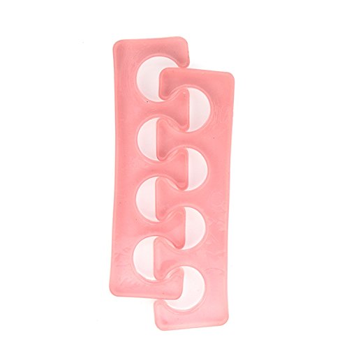 KADS 2pcs/pair Silicone Toe Separator Nail Art Manicure Finger Feet Care Braces Supports Nails DIY Tools