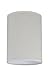 Aspen Creative 31005 Transitional Hardback Drum (Cylinder) Shape Spider Construction Lamp Shade in Off White, 8