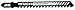 Hitachi 725397 4-Inch 6 TPI Jig Saw Blades For Fiber Cement Siding - 3 Pack
