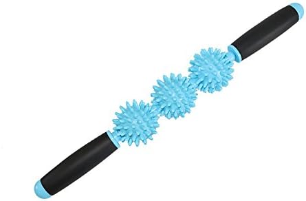 Yanqueens Fascia and Cellulite Blaster Remover Muscle Roller Trigger Point Body Massager Balls Fat Stick Myofascial Release Tool 10.4 Ounce for Men and Women