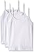 Fruit of the Loom Big Girls' Cami , White, Large(Pack of 3)