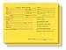 Vehicle Deal Jackets-Yellow (100/Pack)