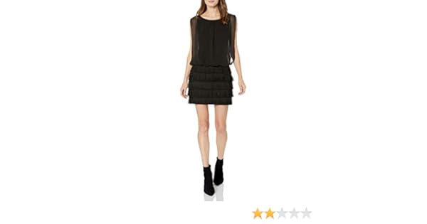 blouson cocktail dress