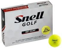 Snell Get Sum Golf Balls Yellow