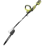 Ryobi 10 in. 40-Volt Lithium-Ion Cordless Pole Saw - 2.6 Ah Battery and Charger Included