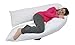 Web Linens Inc Junior Size - Total Body Pregnancy Maternity Pillow- Full Support - Exclusively by Blowout Bedding RN# 142035